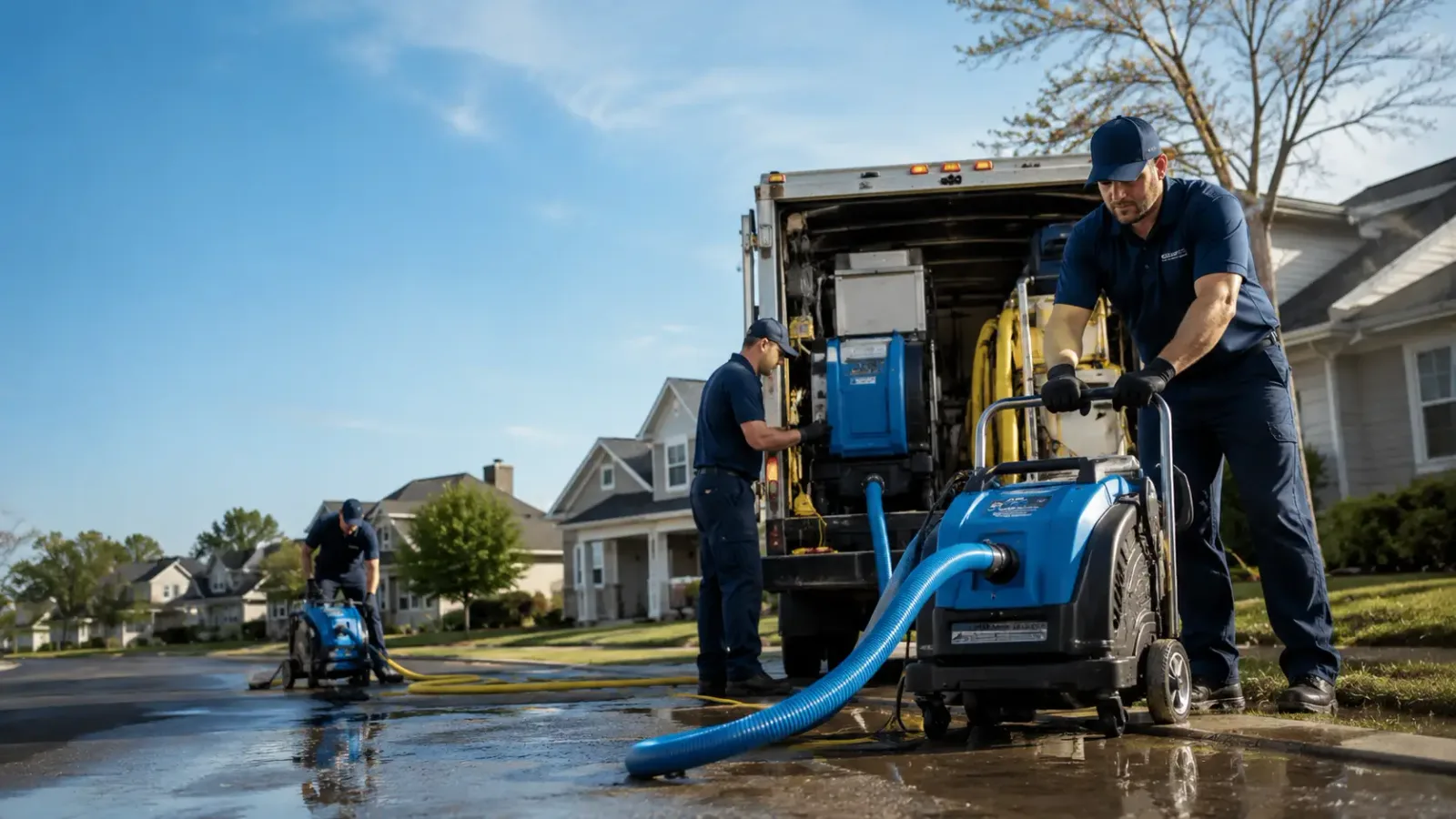 Flood Damage Cleanup in Rose, OK